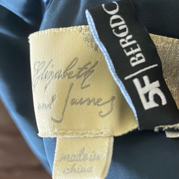 Elizabeth and James 5F Bergdorf Goodman Jacket Women’s Small Blue Lightweight - Picture 4 of 8